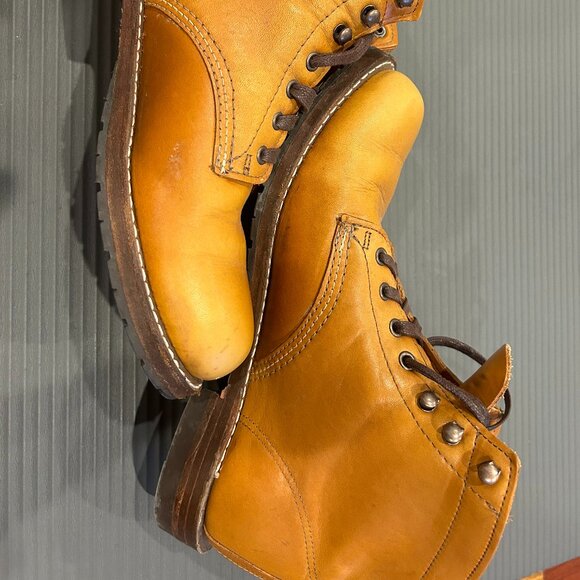 Men's 1000 Mile Plain Toe Original Boot, Spice, US 8D, With Vibram Tap Sole - Picture 3 of 8